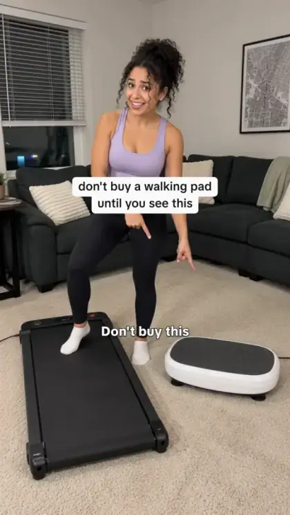 Walking pad demo video creative